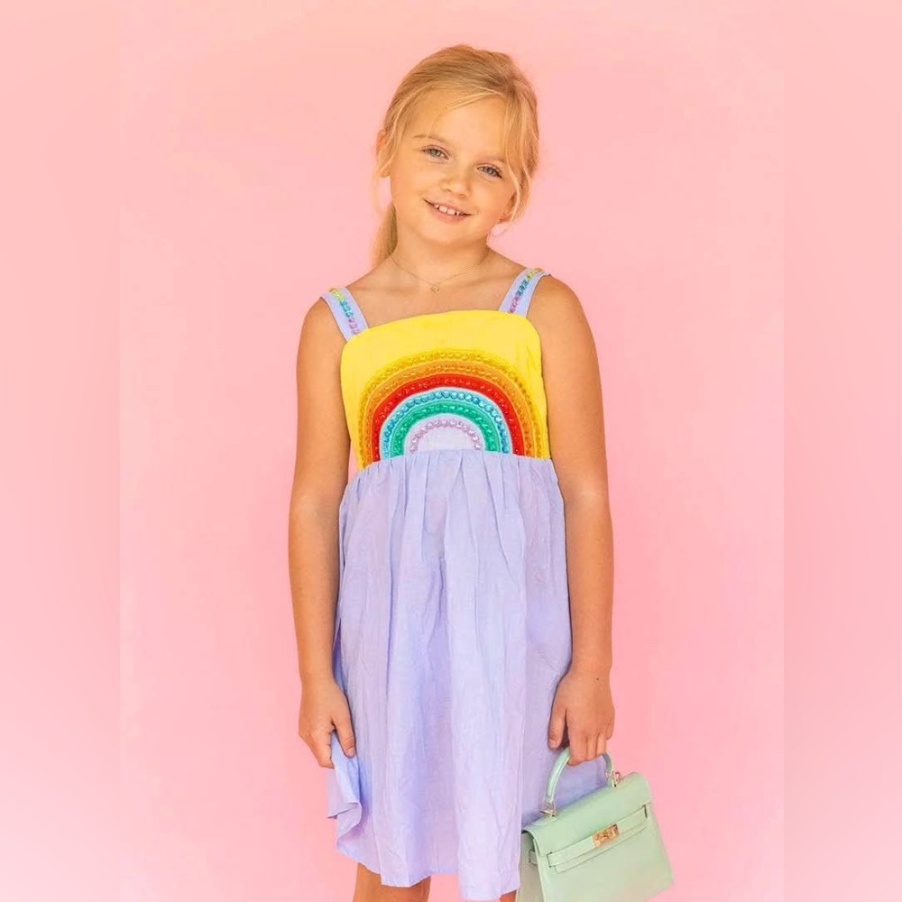 Lola + the Boys Crystal Rainbow Sun Dress